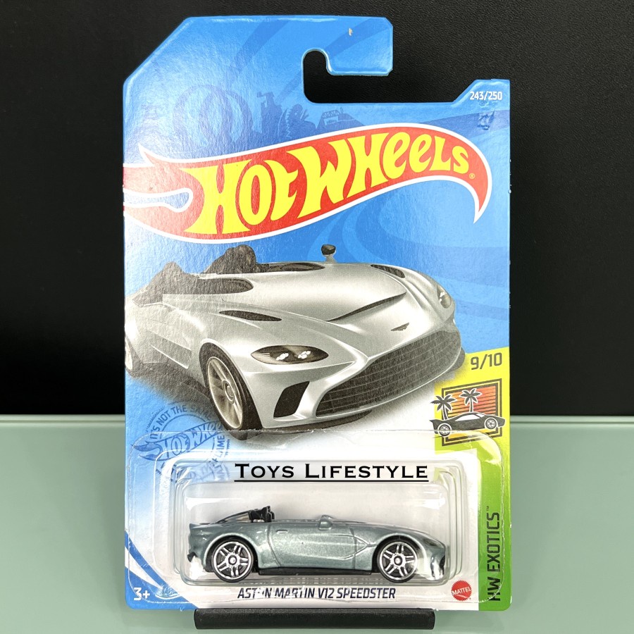 Mobil Hotwheels Hot Wheels Diecast - Aston Martin V12 Speedster