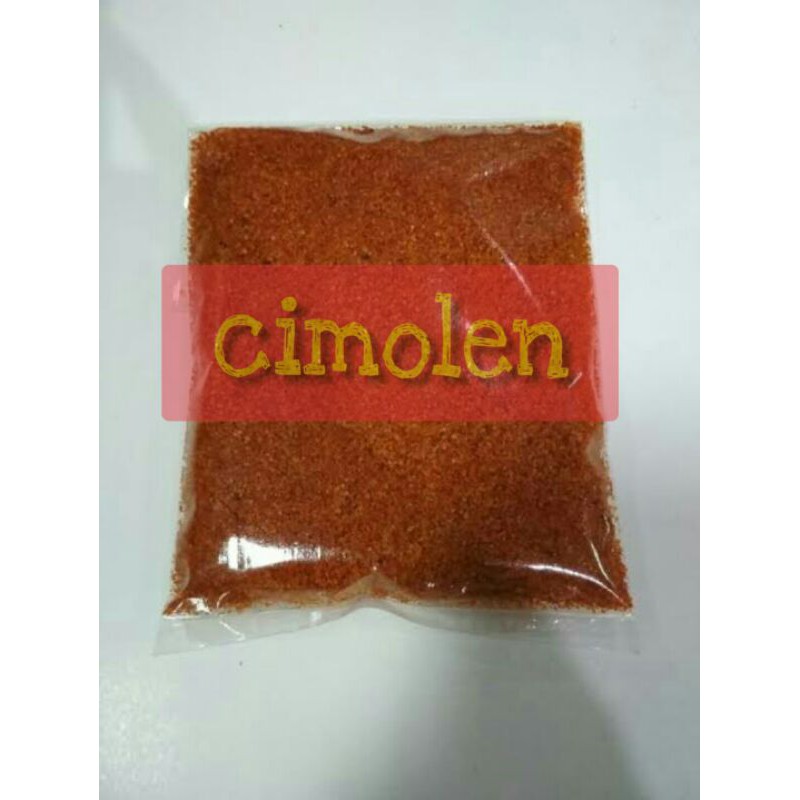 

Cabai Bubuk Asli Cimolen 100gr