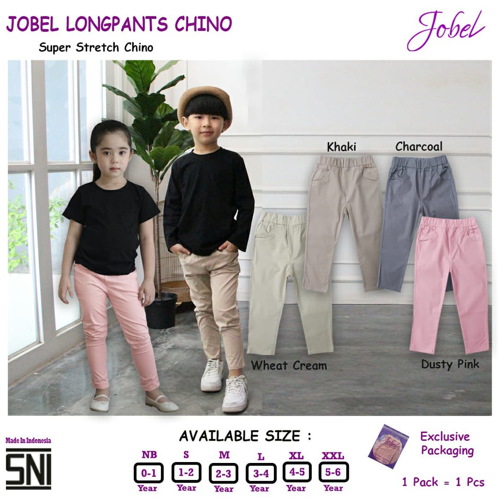 Jobel Long Pants Chino Unisex