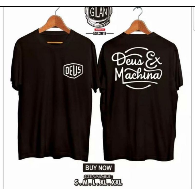 BAJU KAOS TSHIRT FASHION DISTRO PRIA WANITA DEUS EX MACHINA