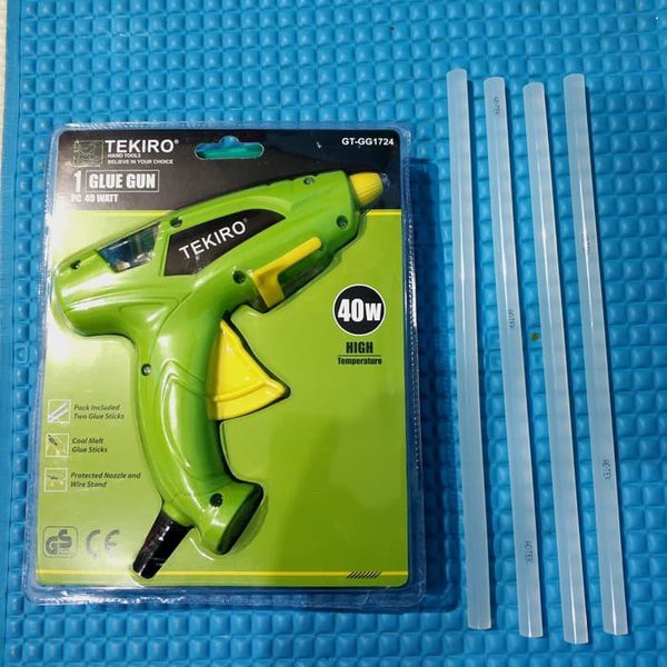 TEKIRO GLUE GUN 40 Watt Tekiro Alat LEM TEMBAK 40W Tekiro GT-GG1724 40watt