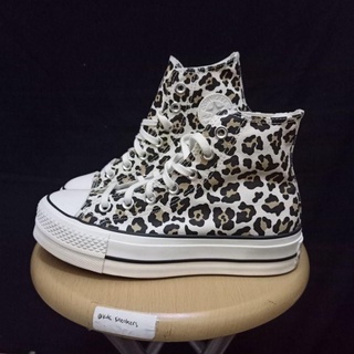 converse lift leopard print