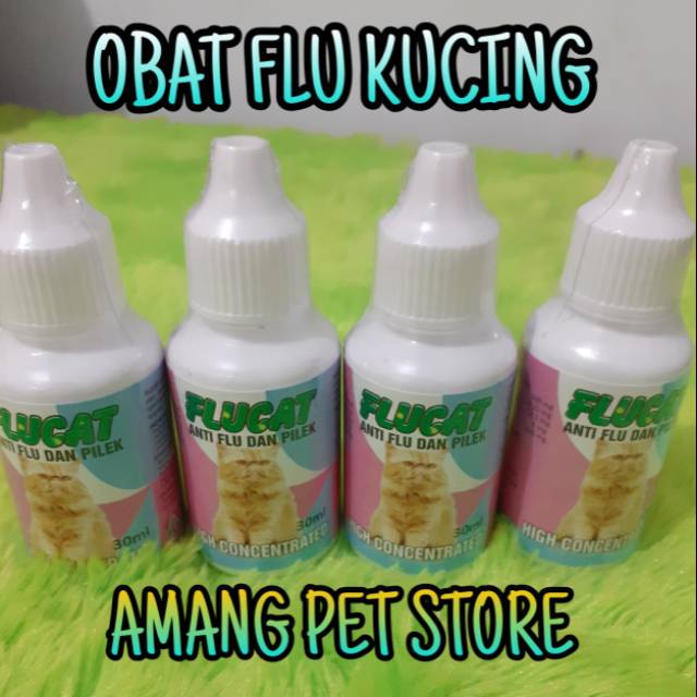 Obat flu kucing flu cat flucat | Shopee Indonesia