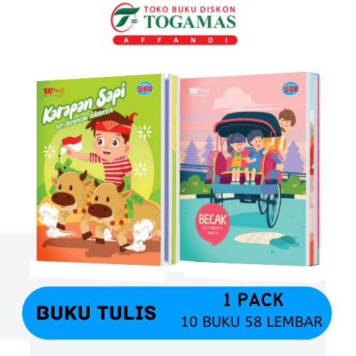 

BUKU TULIS EB 58 HATCHLINGS @10 SINAR DUNIA - BUKU TULIS EB 58 HOT WHEEL @10 SINAR DUNIA