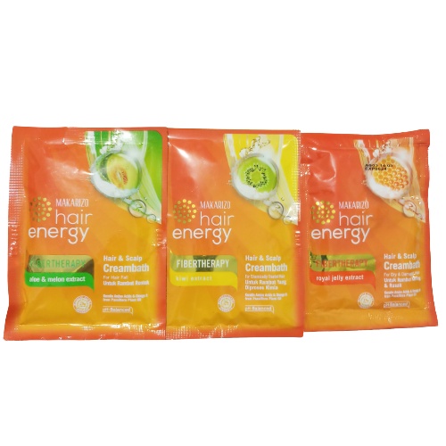 MAKARIZO HAIR &amp; SCALP CREAMBATH SACHET/centraltrenggalek