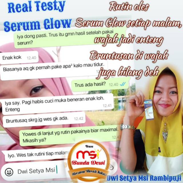 Glowing Serum Msi original