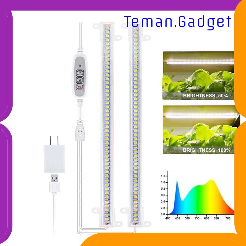 TG-DG262 GREENSINDOOR LAMPU LED STRIP PHYTOLAMP GROW FULL SPECTRUM 2PCS - GSN01