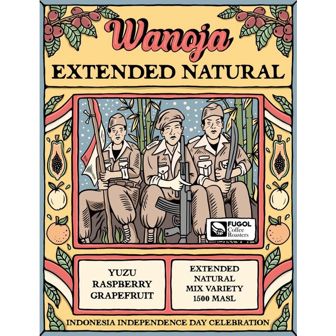 

[ COD ] Biji Kopi Arabika WANOJA EXTENDED NATURAL (200g) Single Origin Arabica TERBAIK Kode 34