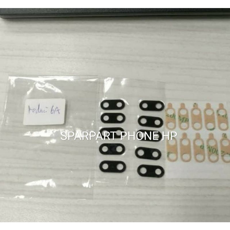 KACA KAMERA LENSA KAMERA BELAKANG HP XIAOMI REDMI 6 / 6A ORIGINAL