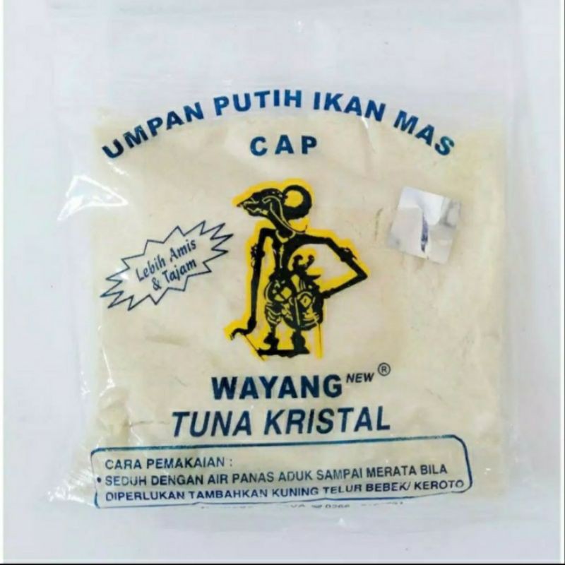 Umpan Putih Tuna Kristal Cap Wayang