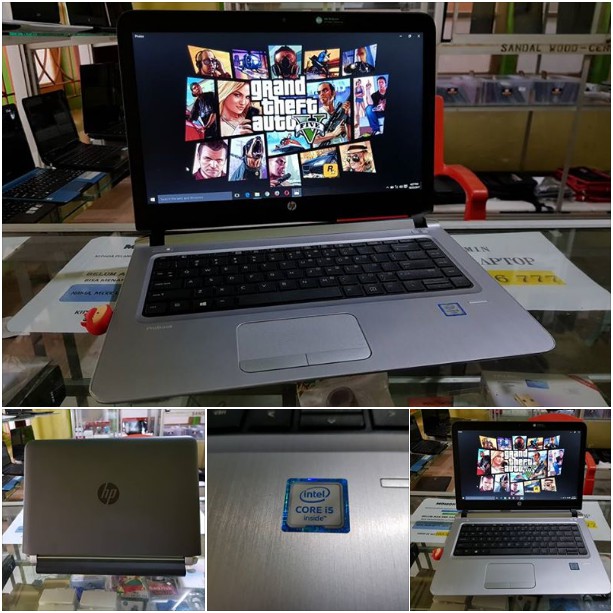 laptop seken second Ultrabook Hp Probook G440-G3.core i7 skylake