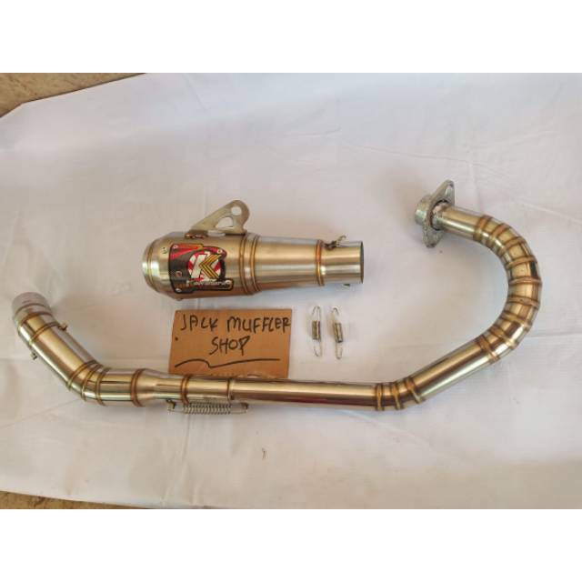 Knalpot kawahara for satria fu karbu. Vixion ada
