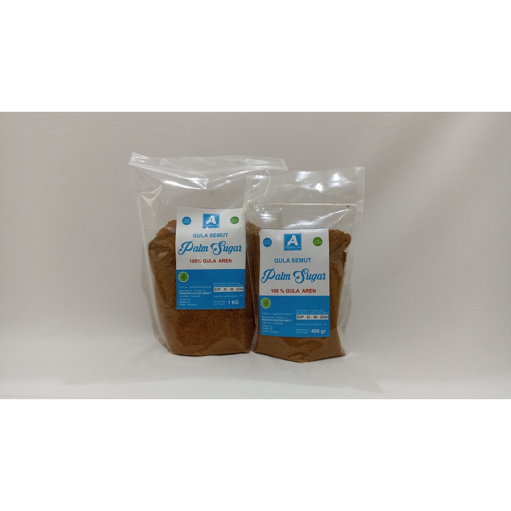 

Gula Aren Bubuk/Gula Semut/Palm Sugar Agatha - 400gr/1kg