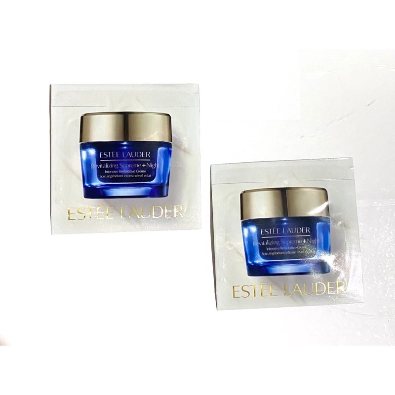 estee lauder revitalizing supreme+ youth power creme/ estee lauder youth soft cream/ estee supreme night sachet