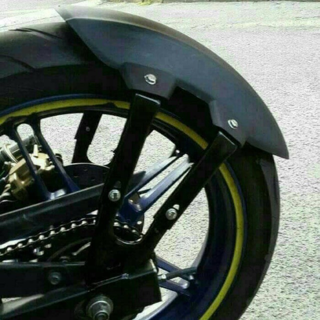 Mudguard Spakbor Kolong Belakang Penahan Lumpur Arm Kotak Motor Vixion Megapro Satria fu Mx King 150 Jupiter Mx 135 Sonic 150