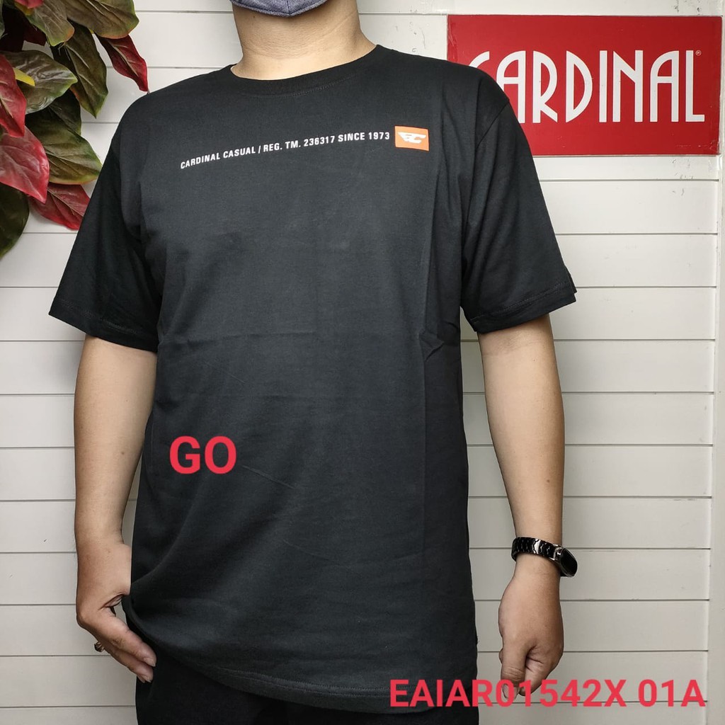 BB CARDINAL KAOS T-Shirt RA COWOK REGULER Baju Cowok Kaos Cardinal 100% Original