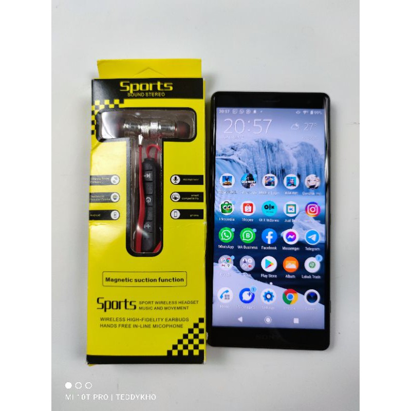 Sony XZ2 Black 4/64 AU Mulus Segel Pressure UP