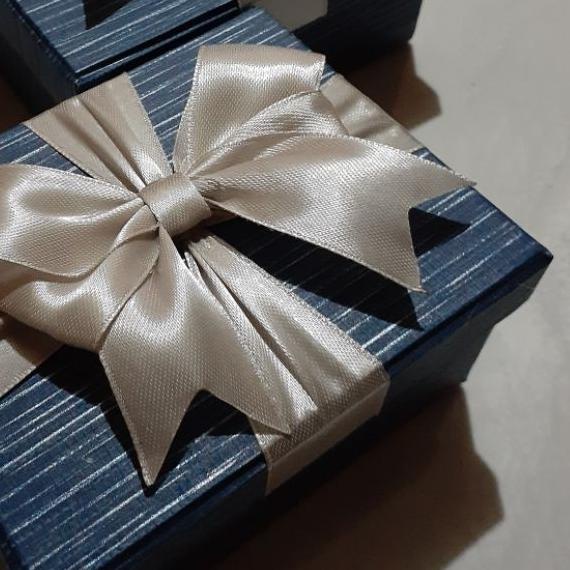 

❋ BOX KADO NAVY HARDBOX BIRU TUA KOTAK KADO ➳