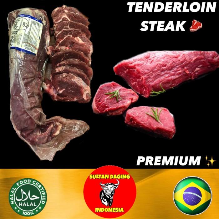 

Steak | Daging Steak Tenderloin (Has Dalam) 1 Kg Import Dari Australia/ Steak