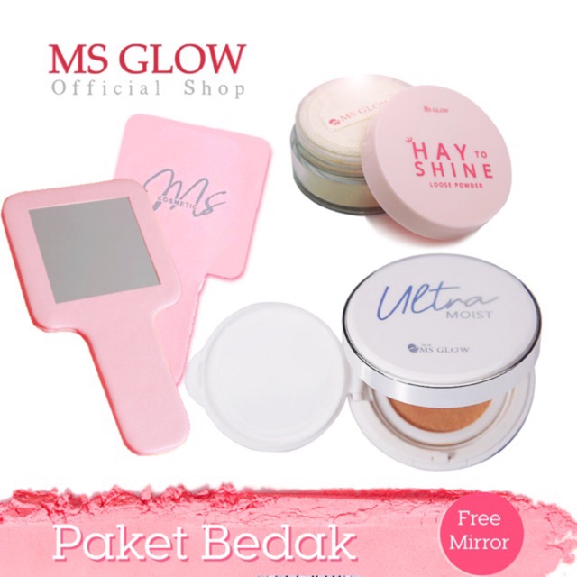 

MS glow promo Loose Powder And Ultra Moist