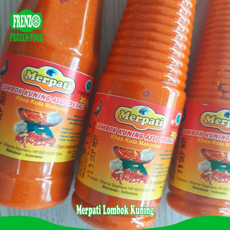 

Lombok Kuning Merpati 275 ML