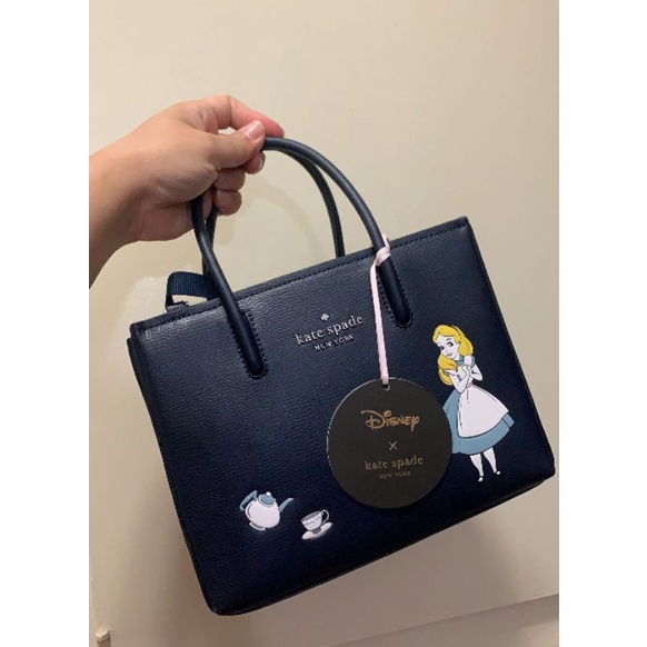 Tas Kate Spade Allice Wonderland Shopper Crossbody Bag New Original