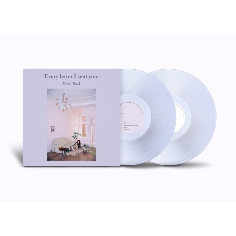 DP PO REG OFFICIAL Baek Yerin Album Vol.1 "Every letter I Sent You" LP