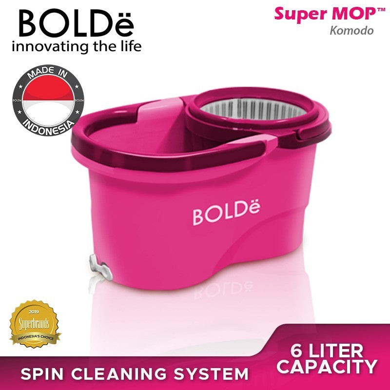 Alat Pel BOLDe Super Mop KOMODO Bolde Supermop Original Bolde Komodo Murah