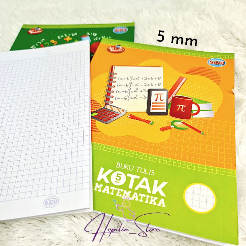 

Buku Tulis Kotak Mandarin SIDU 38 Lembar Ecer / Buku Tulis Kotak Matematika SIDU 38 Lembar