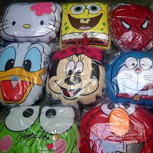 Balmut Boneka Karakter ELMO   OSCAR   COOKIE Sesame Street Bagus