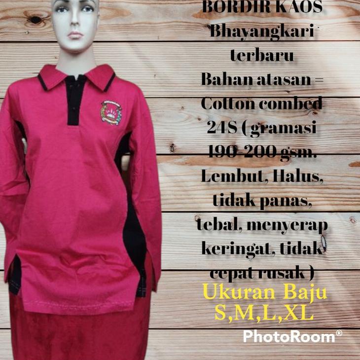 LANGSUNG KIRIM.. READY LANGSUNG KIRIMBAJU/ATASAN/KAOS OLAHRAGA BHAYANGKARI(PREMIUM)/KAOS OLAHRAGA BH