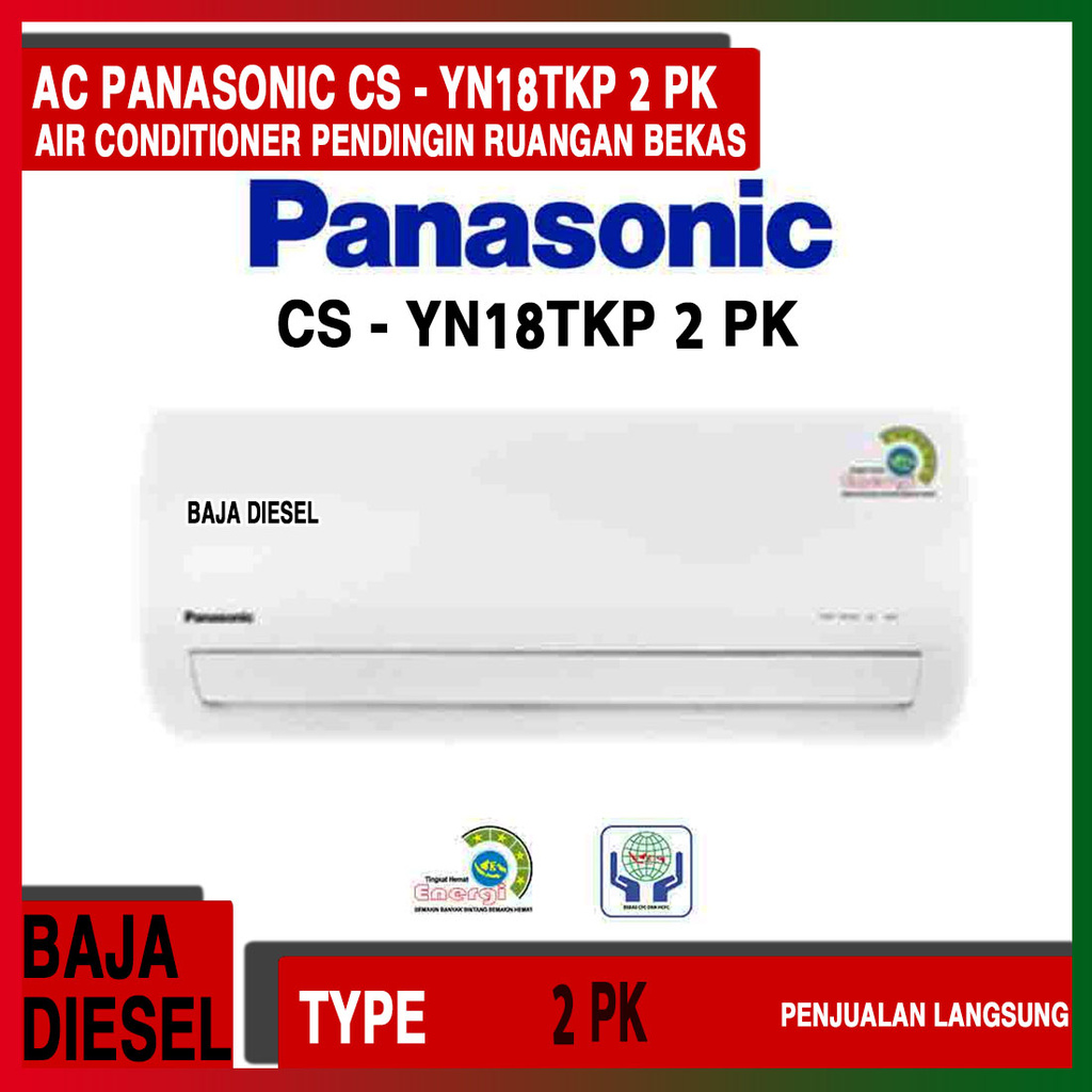AC Panasonic 2 PK CS - YN18TKP Series