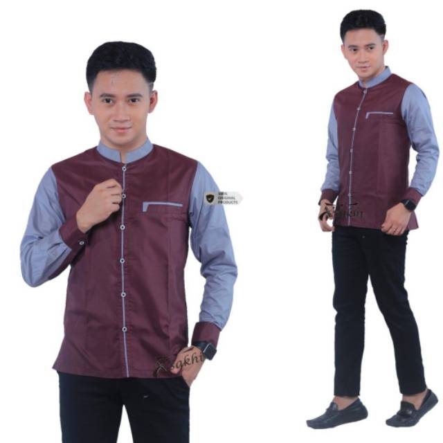 (BISA COD) Koko syubbanul muslimin koko azzahir koko baju Hadroh Azzahir Hilwa