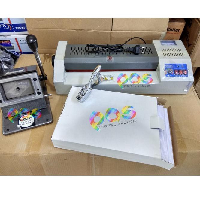 

Paket cetak id card (mesin laminating,mesin potong(plong),tank pembolong dan pvc) (KODE 7955)