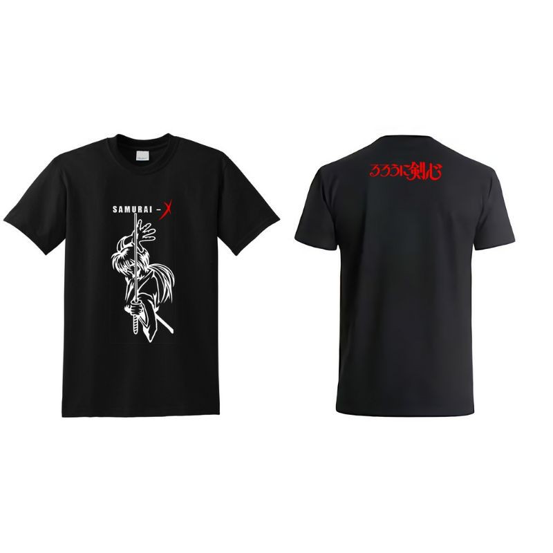 KAOS DISTRO SAMURAI CLASIC VINTAGE READY SIZE S M L XL XXL