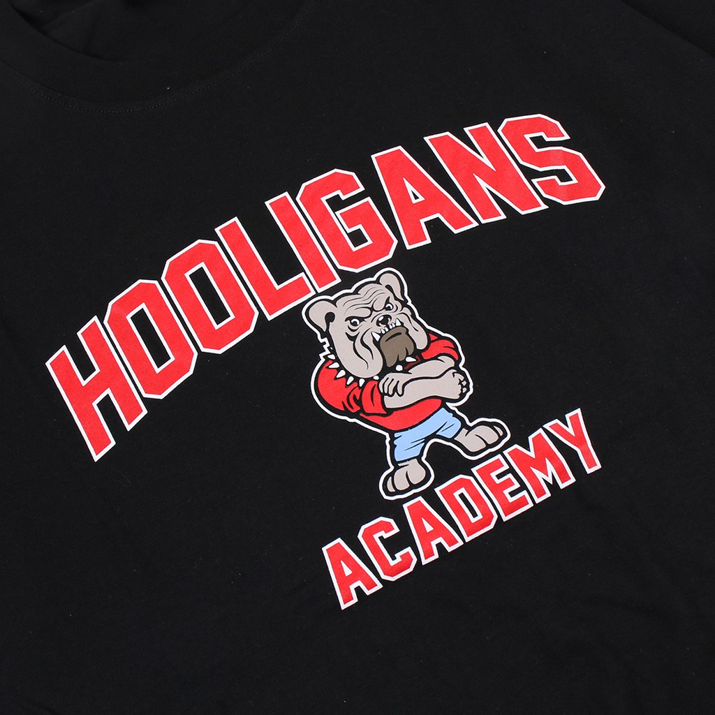 Tshirt Baju Kaos Distro HOOLIGANS Academy / Kaos Distro Pria Wanita