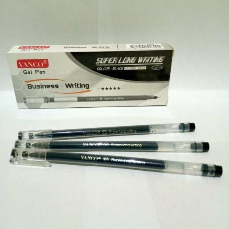 

q63 Bolpen/ Pulpen/ Pena Vanco VC-1030 (12 Pcs/ 1 Lusin)