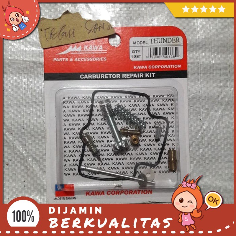 Repair Kit Repairkit Karburator Suzuki Suzuki Thunder 125 Original Kawa Sparepart Motor Murah