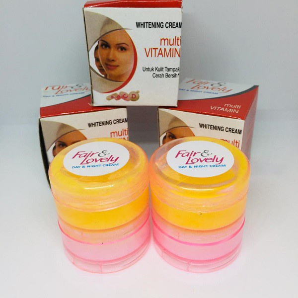 CREAM FAIR & LOVELY DAY+NIGHT - Fair Lovely Day and Night Cream Siang & Cream Malam Original