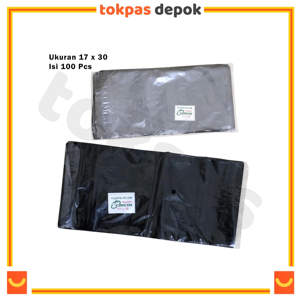 

Plastik Polymailer 17 x 30 Isi 100 pcs Plastik Packing Warna BY-019
