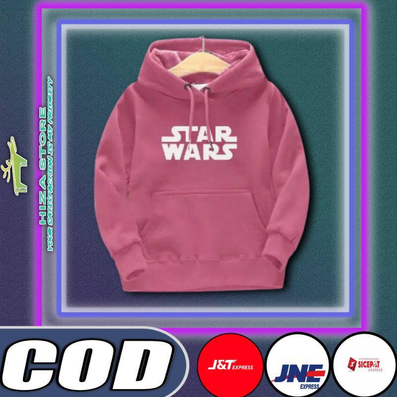 Pakaian fashion jaket sweater anak laki laki perempuan murah nyaman|star wars|baju murah|baju anak
