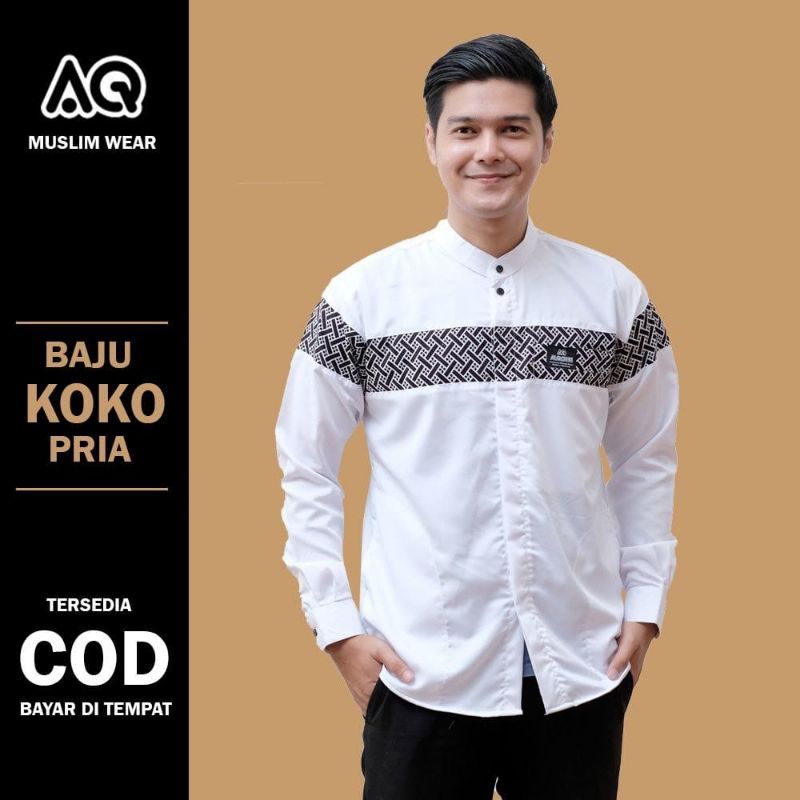 BAJU KOKO, KOKO BATIK, KOKO PEKALONGAN, KOKO HADROH, KATULISTIWA BATIK