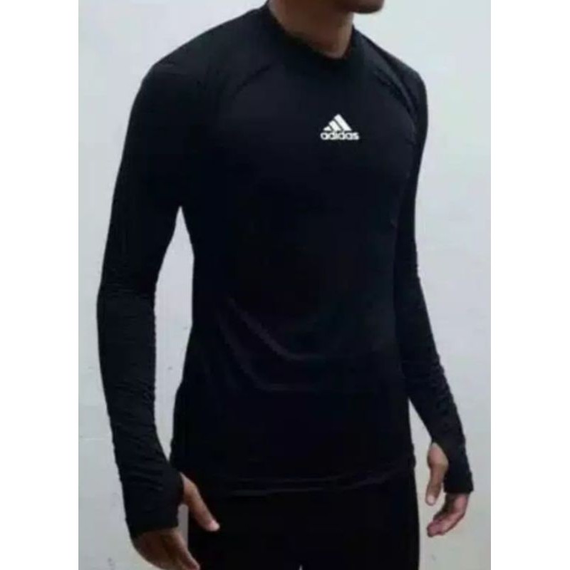 BEST SELLER || MANSET BASELAYER / BAJU MANSET BASELAYER TUMBHOLE HITAM