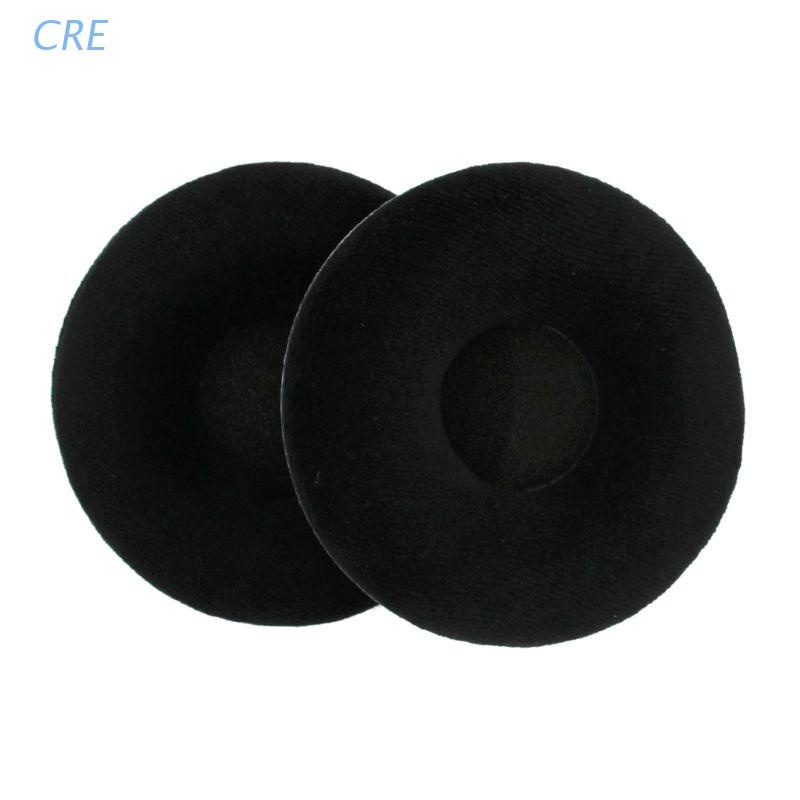 Cre 2PCS Bantalan Earpad Pengganti Bahan Flanel Lembut Untuk Headset AKG K121 K121S K141 MKII K142HD