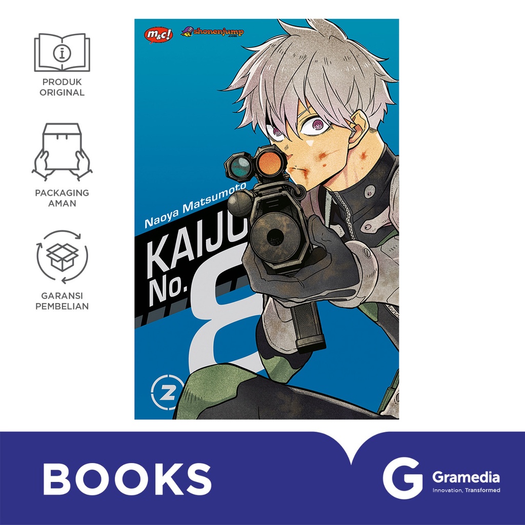 Jual Kaiju No. 8 Vol. 02 (Naoya Matsumoto) | Shopee Indonesia