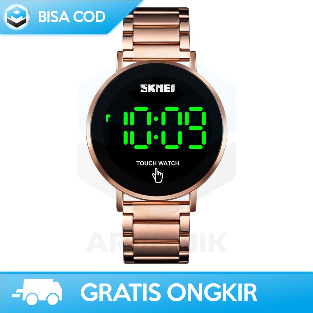 JAM TANGAN PRIA LAYAR SENTUH ANTI AIR SKMEI 1550 ORIGINAL - JAM TANGAN DIGITAL LAYAR SENTUH MURAH