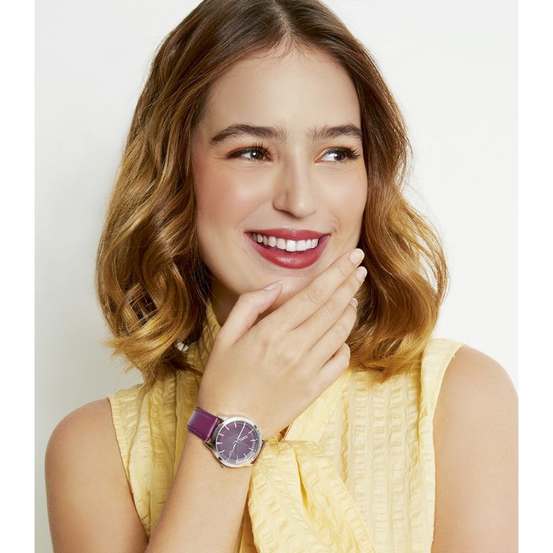 Jam Tangan Olline Purple Sophie Martin Paris