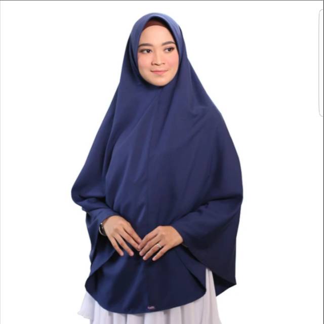 Hijab Instant Bergo Lengan Jumbo Big Size Syari Dauky Elzatta