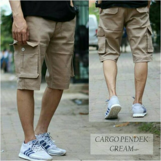 Celana pendek Cargo Kimpul Outdoor pdl Mocca Hitam Abu