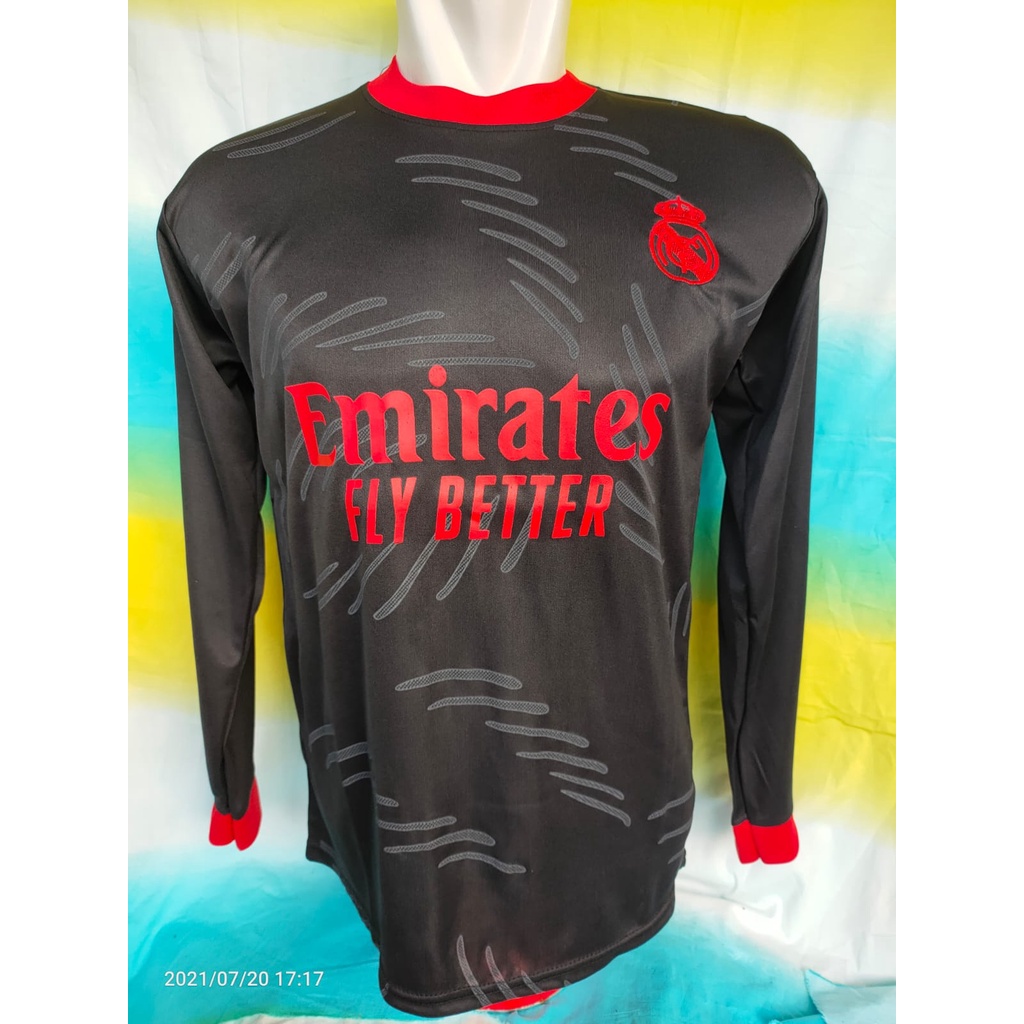 jersey bola lengan panjang MD